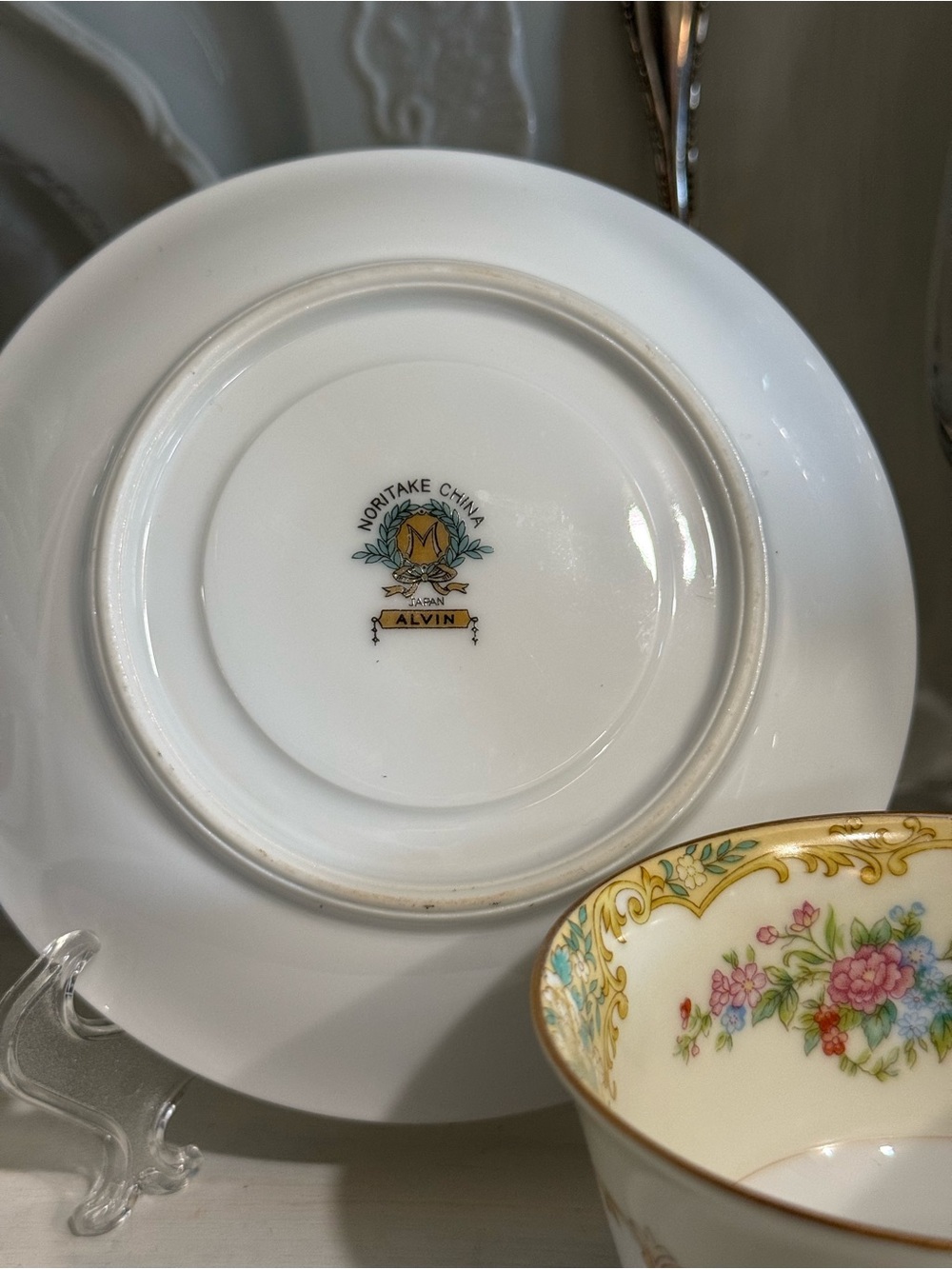 Noritake China Japan tea cups set - Picture 4 of 7
